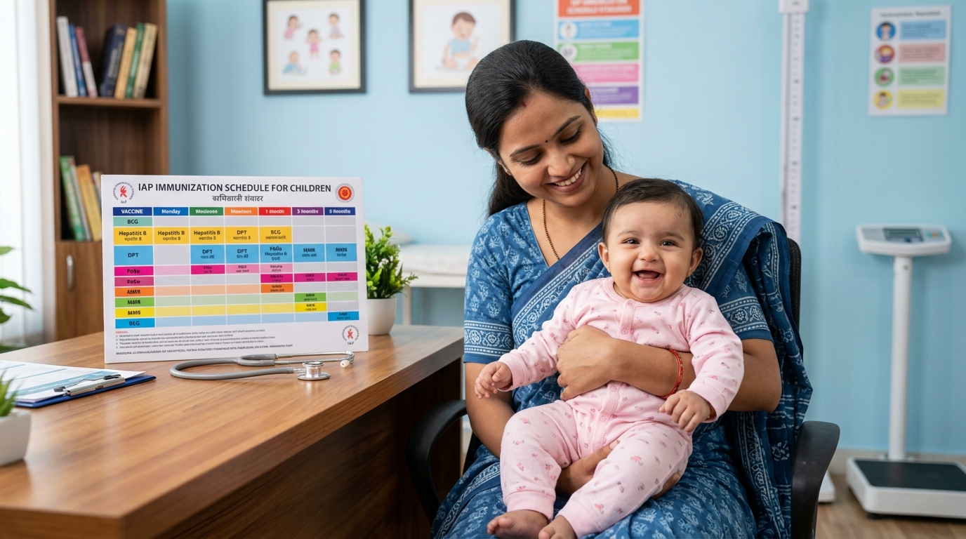 Complete Vaccination Schedule for Indian Children 2026: An Updated Guide by Dr. Gaurav Gupta